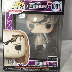 Funko Fusion M3GAN Vinyl Figure with Black and Brown Accents Brand New